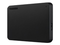 Toshiba Canvio Basics USB-C - Harddisk - 4 TB - ekstern (bærbar) - 2.5 - USB 3.2 Gen 1 - svart