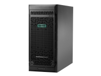 HPE ProLiant ML110 Gen10 Performance - Server - tower - 4.5U - 1-veis - 1 x Xeon Silver 4210R / 2.4 GHz - RAM 16 GB - SAS - hot-swap 2.5 brønn(er) - uten HDD - GigE - monitor: ingen