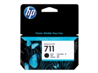 HP 711 - 38 ml - svart - original - DesignJet - blekkpatron - for DesignJet T100, T120, T120 ePrinter, T125, T130, T520, T520 ePrinter, T525, T530