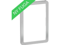 LAURITZ KNUDSEN FUGA SLIM designramme 1,5 modul, stål.