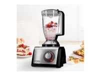 Bosch MultiTalent 8 MC812M865 - Kjøkkenmaskin - 1250 W - børstet rustfritt stål / svart