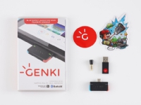 Genki AUDIO, USB, A2DP,AVRCP,HFP,SBC, 10 m, Blå, Grå, Rød, Nintendo Switch Sony Playstation 4, USB
