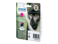 Epson T0893 - Magenta - original - blære med RF/lyd-alarm - blekkpatron - for Stylus S21, SX110, SX115, SX210, SX215, SX400, SX405, SX410, SX415 Stylus Office BX300