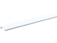 HAGER Centerlåg BRHN 70080 PH For BRHN 70130/170 Højde 80 mm, Længde 2000 mm Perlehvid halogenfri plast - (2 meter)