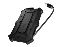 RaidSonic ICY BOX IB-276U3 - Drevkabinett - 2.5 - SATA 6Gb/s - USB 3.0 - svart