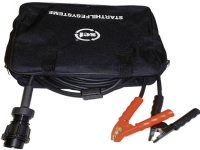 SET® TS 770 Startkabler 50 mm² Kobber 7.00 m NATO-stik, med vinklede messing-tænger, uden beskyttelseskreds