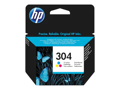 HP Blekk 304 Tri-Color