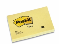 Post-it 655 - Noter - 76 x 127 mm - 100 ark - kanarigul
