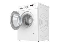 Bosch Serie | 2 WAJ2006KPL - Vaskemaskin - bredde: 59.8 cm - dybde: 58.4 cm - høyde: 84.8 cm - frontileggelse - 55 liter - 7 kg - 1000 rpm - hvit