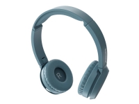 Philips TAH4205BL - Hodetelefoner med mikrofon - on-ear - Bluetooth - trådløs - lydisolerende - blå