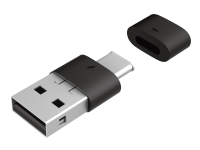 Trust Duco Dual Connect - Mus - høyrehendt - optisk - 6 knapper - trådløs - 2.4 GHz - USB / USB-C wireless receiver