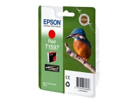 Epson T1597 - 17 ml - rød - original - blister - blekkpatron - for Stylus Photo R2000