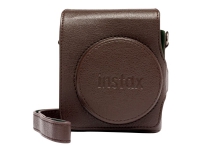 Fujifilm - Eske for kamera - brun - for Instax Mini 90, Mini 90 NEO CLASSIC