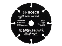 Bosch Carbide Multi Wheel - Skjæreplate - for tre, plast, tre med spiker - 76 mm