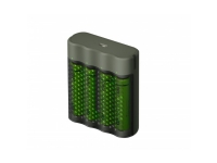 GP Batteries Mainstream-Line 4x ReCyko+ Mignon Oplader til runde celler NiMH R03 (AAA), R6 (AA)