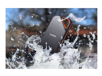 SanDisk Extreme PRO Portable V2 - Solid State Drive - kryptert - 1 TB - ekstern (bærbar) - USB 3.2 Gen 2x2 (USB-C kontakt) - 256-bit AES