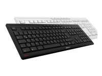 CHERRY STREAM KEYBOARD - Tastatur - USB - Pan Nordic - tastsvitsj: CHERRY SX - svart