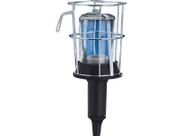 ACELSHOP Gummihåndlampe E27 Kunststof greb og kappe IP55