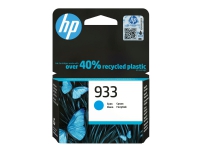 HP 933 - 4 ml - cyan - original - blekkpatron - for Officejet 6100, 6600 H711a, 6700, 7110, 7510, 7610, 7612