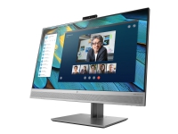 HP EliteDisplay E243m - LED-skjerm - 23.8 - 1920 x 1080 Full HD (1080p) @ 60 Hz - IPS - 250 cd/m² - 1000:1 - 5 ms - HDMI, VGA, DisplayPort - høyttalere - svart (bakre deksel), sølv (høyttalere, fas og stativ)