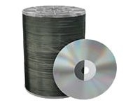 MediaRange - 100 x CD-R - 700 MB (80 min) 52x - termooverføringsskrivbar overflate - murstein