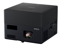 Epson EF-12 - 3 LCD-projektor - portabel - 1000 lumen (hvit) - 1000 lumen (farge) - 16:9 - svart - Android TV