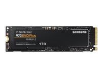 Samsung 970 EVO Plus MZ-V7S1T0BW - Solid State Drive - kryptert - 1 TB - intern - M.2 2280 - PCI Express 3.0 x4 (NVMe) - buffer: 1 GB - 256-bit AES - TCG Opal Encryption