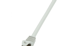 LogiLink - Koblingskabel - RJ-45 (hann) til RJ-45 (hann) - 10 m - foliebelagt uskjermet tvinnet kabelpar (F/UTP) - CAT 5e - grå