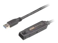 ATEN UE3315A - USB-forlengelseskabel - USB-type A (hann) til USB-type A (hunn) låsing - USB 3.2 Gen 1 - 15 m - aktiv