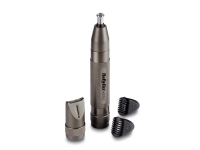 BaByliss Diamond Precision, Øre, Nese, Metallisk, Metall, Batteri, AA, Alkalinsk