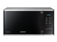 Samsung MS23K3513AS, Benkeplate, Solo mikrobølge ovn, 23 l, 800 W, Knapper, Sølv