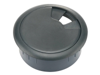 TRU COMPONENTS 530045 Kabelgennemføring Til arbejdsplader ABS Sort 1 stk