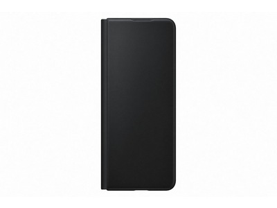 Galaxy Fold3 Leather Flip Deksel (sort)