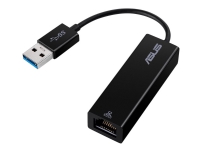 ASUS OH102 - Nettverksadapter - USB 3.0 - GigE - svart - for ASUSPRO P1 P2 P3 ExpertBook B9 P2