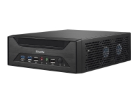 Shuttle XPC slim XH310R - Barebone - Slim-PC - LGA1151 Socket - Intel H310 - ingen CPU - RAM 0 GB - GigE - svart