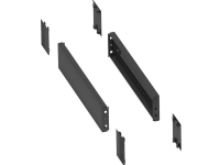 SCHNEIDER ELECTRIC Sokkelpanel, side-, 100mm høj, 300mm dybde, 100x300 mm DxH, RAL7022, Pk. á 2stk.