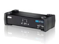 ATEN CubiQ CS1762A - KVM / lydsvitsj - 2 x KVM/lyd - 1 lokalbruker - stasjonær