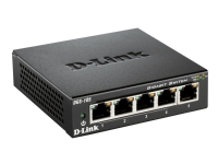 D-Link DGS 105 - Switch - 5 x 10/100/1000 - stasjonær