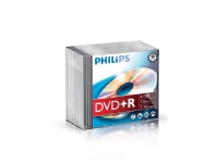 Philips DR4S6S10F - 10 x DVD+R - 4.7 GB (120 min) 16x - smalt cover