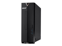 Acer Aspire XC-830 - SFF - Celeron J4025 / 2 GHz - RAM 4 GB - SSD 256 GB - UHD Graphics 600 - GigE - WLAN: 802.11a/b/g/n/ac, Bluetooth 4.2 - Win 10 Home 64-bit - monitor: ingen