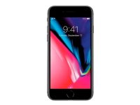 Refurbished | Apple iPhone 8 - 4G smarttelefon - 64 GB - LCD-skjerm - 4,7 - 1334 x 750 piksler - bakre kamera 12 MP - frontkamera 7 MP - plass grå - Tilstand: Grade B