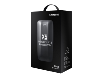 Samsung X5 MU-PB500B - SSD - kryptert - 500 GB - ekstern (bærbar) - Thunderbolt 3 (USB-C kontakt) - 256-bit AES - grå
