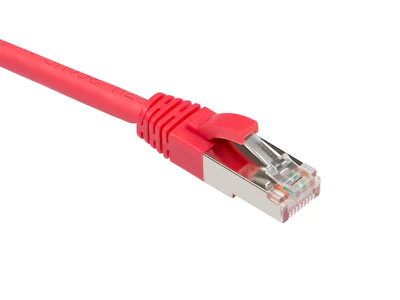 Nettverkskabel Cat6a rød 7m