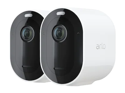 Arlo Pro 4 overvåkingskamera 2pk hvit