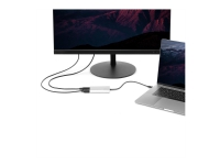 StarTech.com Thunderbolt 3 to Dual DisplayPort Adapter 4K 60Hz, Thunderbolt 3 Certified, Dual Monitor DisplayPort 1.2 Video Converter, Compatible with Mac & Windows, Dual 4K DisplayPort - TB3 to Dual DP Display (TB32DP2T) - USB / DisplayPort-adapter