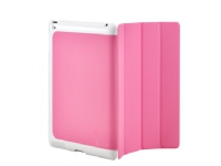Choiix Wake Up Folio - Eske for nettbrett - plastikk, mikrofiber, polyetylen - rosa - for Apple iPad 2