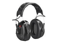 3M Peltor ProTac III Slim MT13H220A - Hodetelefoner - hodebånd - loddrett - kablet - aktiv støydemping - 3,5 mm jakk - svart