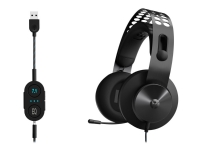 Lenovo Legion H500 Pro 7.1 - Hodesett - full størrelse - kablet - jerngrå - for IdeaPad 3 14 5 14 5 Pro 14 ThinkBook 14s Yoga G2 IAP V15 Yoga Slim 7 Pro 14