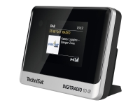 TechniSat DigitRadio 10 IR - Network audio player / DAB radio tuner - svart/sølv