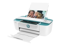 HP DeskJet 3762, Termisk blekk-dyse, 4800 x 1200 DPI, 60 ark, A4, Direkte utskrift, Grønn, Hvit